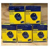 Irwin Hole Saw 3-1/2  lot of 5