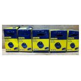 Irwin Hole Saw lot of 5