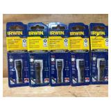 Irwin Impact Magnetic Nutsetter 1/4  lot of 5