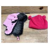 Children s winter hats (lot of 2)