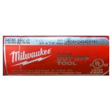 Milwaukee 2522-20 3" Blade Diameter, 20,000 No Load RPM, 3/8" or 7/16" Arbor Compact Cut Off Tool Msrp $149.99