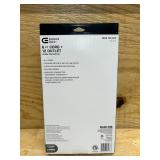 Commercial Electric 6 ft. 12-Outlet Black Surge Protector with USB