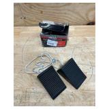 Ironton Compact Wheel Chocks, 4-5/16in.L x 3in.W x 2-5/8in.H, Solid Rubber, 2-Pk.