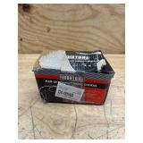 Ironton Compact Wheel Chocks, 4-5/16in.L x 3in.W x 2-5/8in.H, Solid Rubber, 2-Pk.