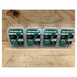 #9 x 1-5/8 in. Serrated Flat Head Star Drive Cement Board Screws (140-Pack) (lot of 4)