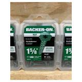 #9 x 1-5/8 in. Serrated Flat Head Star Drive Cement Board Screws (140-Pack) (lot of 4)