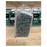 #9 x 1-5/8 in. Serrated Flat Head Star Drive Cement Board Screws (140-Pack) (lot of 4)