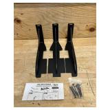 Wall bin storage rack