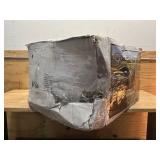 12-Volt ATV Hitch Mount Receiver 125 lbs. Grass, Seed, Fertilizer Spreader (sold as is)