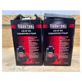 Ironton Submersible Water Pump, 1268 GPH, 1/8 HP, 1in. Port (sold as is)