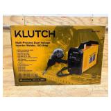 Klutch Dual-Voltage 180 Amp MIG/Flux-Core Multi-Process Welder with Inverter Technology, LCD Display and Spool Gun, 120/240 Volts, 180 Amp Max. (NON-WORKING)