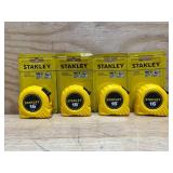Stanley 16 ft. L X 0.75 in. W Tape Measure (lot of 4)