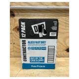 DAP Alex Fast Dry White Siliconized Acrylic Latex Windows/Doors/Seal/Paint Caulk 10.1 oz (1 box of 12)