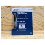 4 in. Adjustable CCT Integrated LED Recessed Light Trim Can Light with 4 Trim Color Trim Options 1000 Lumens Dimmable (lot of 4)