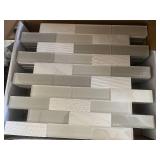 SimpliStick Mosaic Tile SK14 14B JSSMSIP - Daphne White 11x11x1/4 in - 3 Boxes