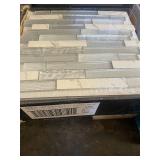 Whistler Ice Interlocking Mosaic Tile - 11.81 x 11.81 in - 0.31 in Thick - Pack of 10