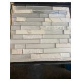 Whistler Ice Interlocking Mosaic Tile - 11.81 x 11.81 in - 0.31 in Thick - Pack of 10