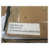 PVC Ceiling Tile Sheets 2 ft x 4 ft - 10-Pack