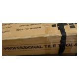 Professional Tile Tools Box - Cardboard Packaging with Black Strap