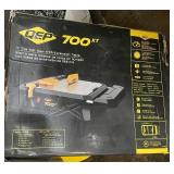 QEP 700XT Tile Wet Saw with Extension Table - 7-inch Blade