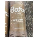 Bare Home King Bed Skirt Premium Microfiber - 4-Pack