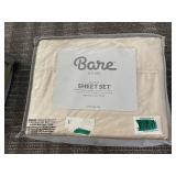 Bare Home Split King Sheet Set - Premium Microfiber - Flat + 2 Fitted + 2 Pillowcases