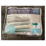 Greensboro Bedding Split King Luxury Sateen 4-Piece Sheet Set