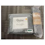 Bare Home Cal King Duvet Cover Set & Fitted Sheet - Premium Microfiber