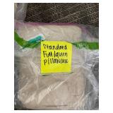 Bare Home Queen Bed Skirt & Fitted Sheet Set with Queen Pillowcases