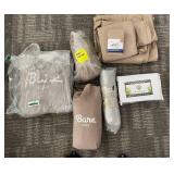 Bare Home Queen Sheet Set - Mainstays Pillowcases (2) - Cotton Delight Bedding - Queen Bed Skirt