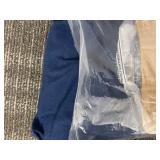 Queen Sized Flannel Fitted and Flat Sheets and Two Small Throw Blankets