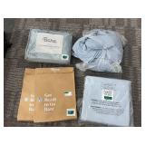 Bare Home Queen Sandwashed Duvet Cover Set - Duvet Cover + 2 Shams, Premium Microfiber