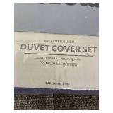 Bare Home Oversized Queen Duvet Cover Set - Premium Microfiber - 2 Pillow Shams