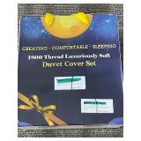 Duvet Cover Set - 1800-thread-count Luxuriously Soft - Queen - White