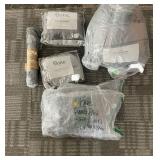 Bare Home Twin XL Bedding Bundle - Duvet Insert Down Alternative & 3 22-Inch Pocket Fitted Sheets & Bed Skirt