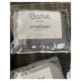 Bare Home Twin XL Bedding Bundle - Duvet Insert Down Alternative & 3 22-Inch Pocket Fitted Sheets & Bed Skirt