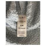 Serra Hooded Pajama Dress 100% Polyester - Size S/M Color Grey