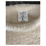 Serra Plush Fleece Pajama Set - Long Sleeve Top & Wide-Leg Pants - Size L