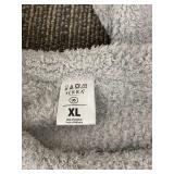 SERRA Plush Fleece Lounge Set - Top & Bottom - US XL - Light Gray