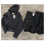 Crane Active Pullover Black XL - Hooded Sweatshirt & Crewneck (2-Pack)
