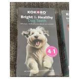 KOKORO Bright & Healthy Dog Teeth 4-in-1 Complete Care Kit & Enzymatic Foam Dog Toothpaste
