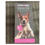 KOKORO Bright & Healthy Dog Teeth 4-in-1 Complete Care Kit & Enzymatic Foam Dog Toothpaste
