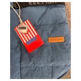 Space Lion 2XL Nylon-Down Puffer Coat - Teal/Blue