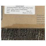 Jacquard Ribbon Martingale Dog Collar JR-MC-UV-S - Ultra Violet - Size Small