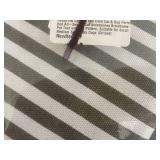 Cat Bed Tent Striped & Beige Cardboard Scratch Pad - For Small/Medium Cats