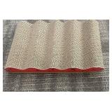 Cat Bed Tent Striped & Beige Cardboard Scratch Pad - For Small/Medium Cats