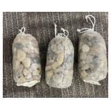 River Rocks Large Bag - 3-Pack, 2.37 lb Each - 100% Natural River Rocks - Item No. 556978163