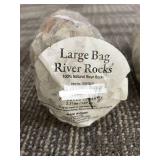 River Rocks Large Bag - 3-Pack, 2.37 lb Each - 100% Natural River Rocks - Item No. 556978163