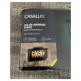Casalux Solar Address Stake 60510 - Outdoor LED House Number Light