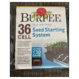 Burpee 36-Cell Seed Starting System - Self-Watering Kit for Indoor Seed Germination